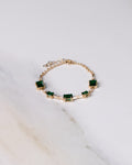 Emerald Line Bracelet