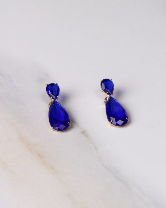 Blue Drop Earring